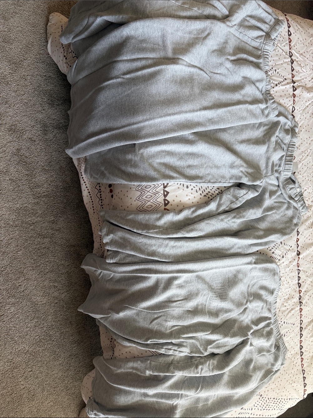 aerie Light Gray Wide Leg Pants
